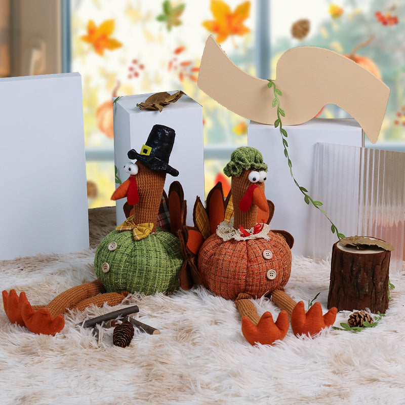 Autumn Turkey Hanging Decoration