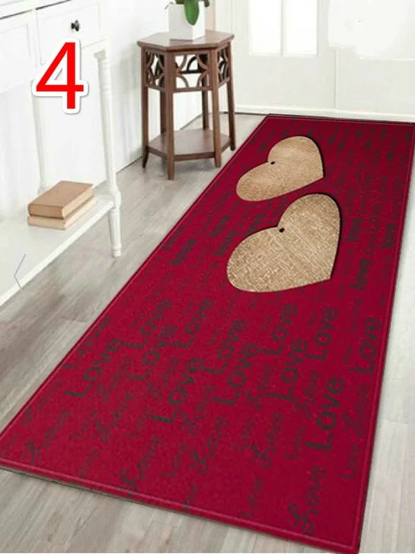 Home Printed Wood-Style Accent Rug