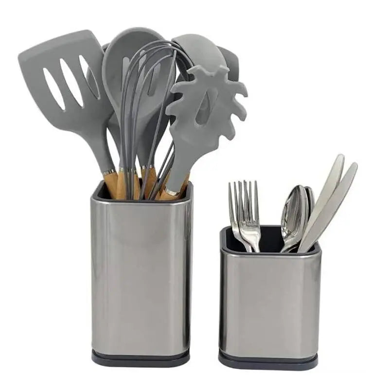 Kitchen Utensil Holder - Countertop Organizer (4in, 6in, 8in)