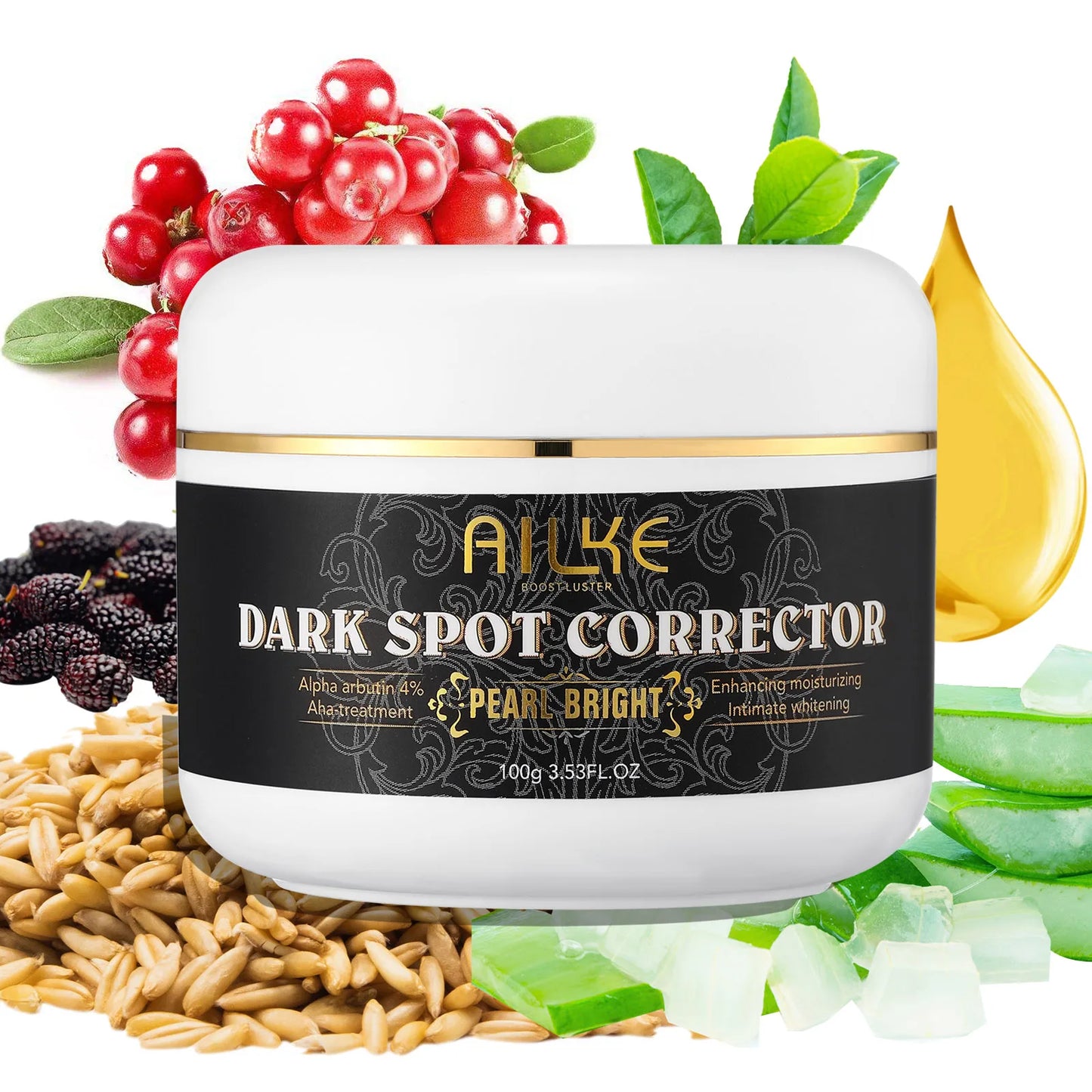 AILKE 5-in-1 Collagen Skincare Set - Complete Anti-Aging & Brightening System for Radiant Skin