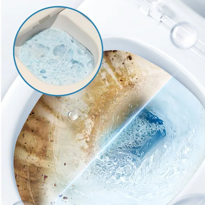 Toilet Cleaning Effervescent Tablets - Stain Remover & Deodorizer