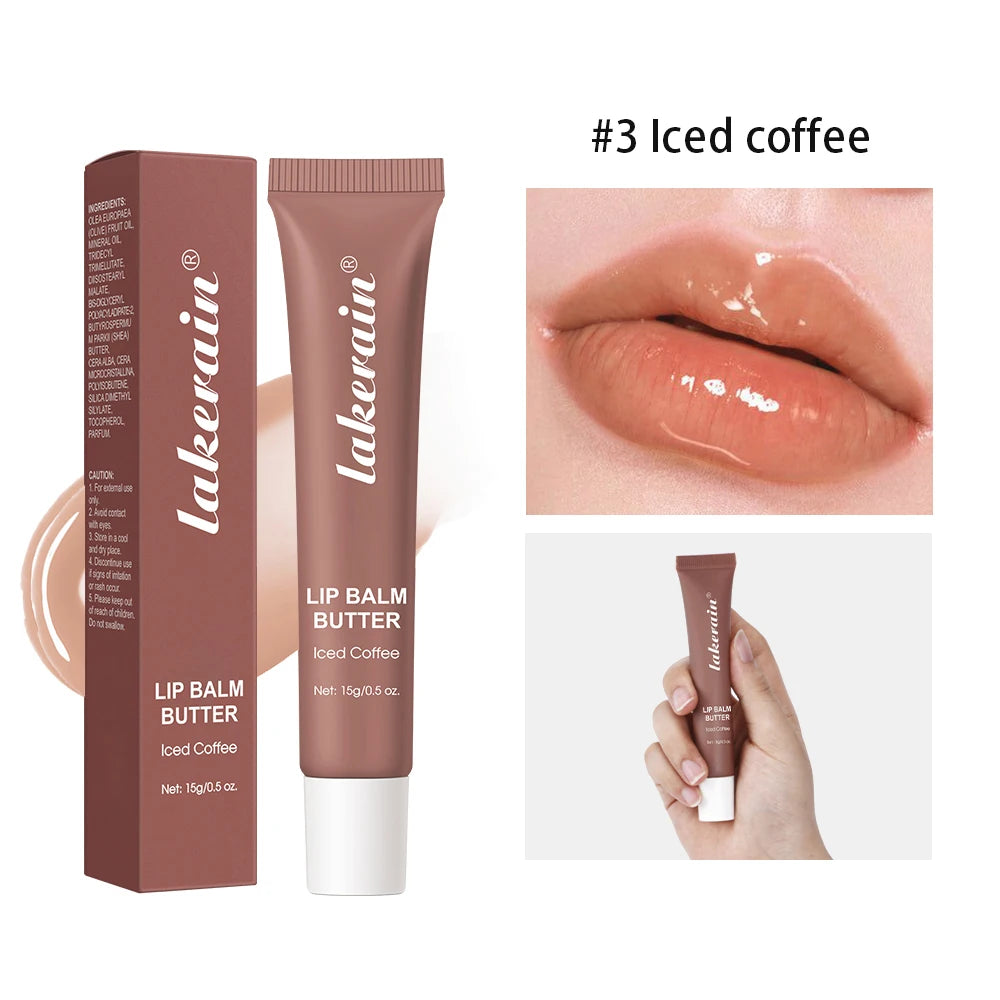 Lakerain Moisturizing Lip Butter Balm – Glossy Hydrating Finish