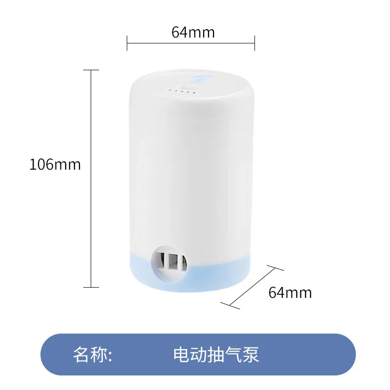 Vacuum Storage Bags with Electric Pump - Increase Storage Space by 80%