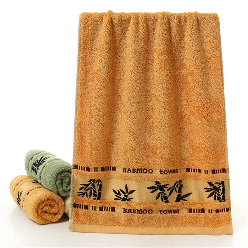 Bamboo Fiber Bath Towel Set — Soft, Quick-Dry & Absorbent Towels for Face & Body (1, 4 & 6 Piece)