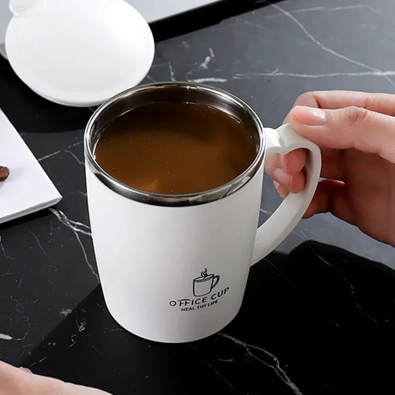 Premium Stainless Steel Travel Mug 350ml - Leak-Proof Vacuum Insulated