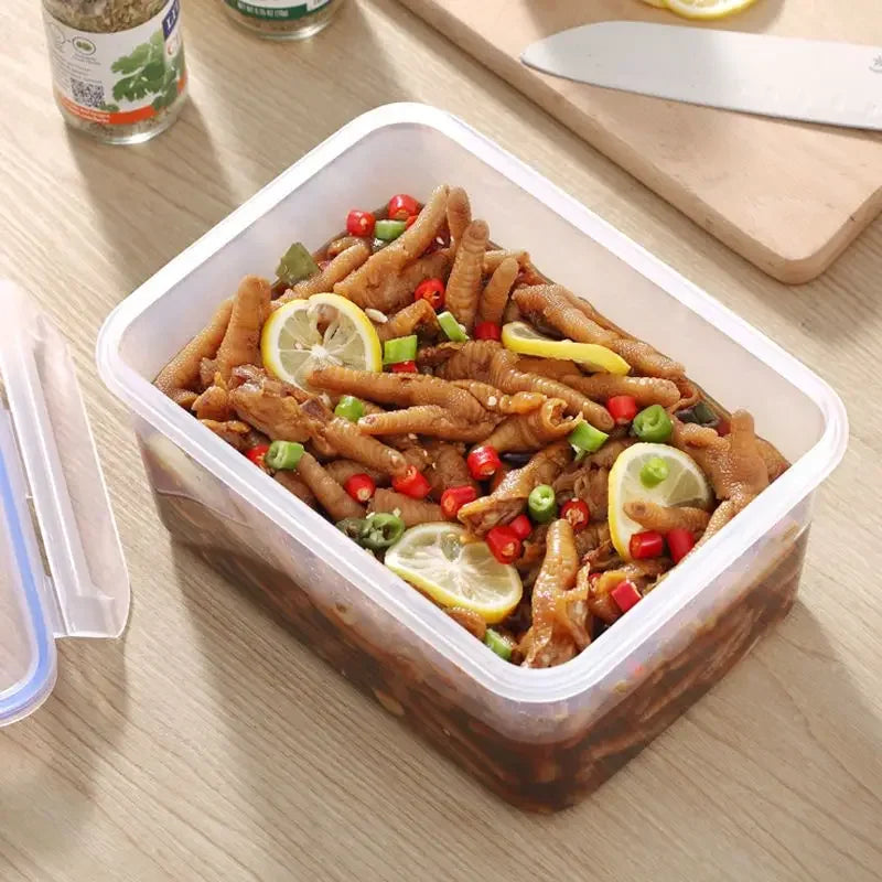 Airtight Food Storage Container with Lid - 500ml Microwave Safe