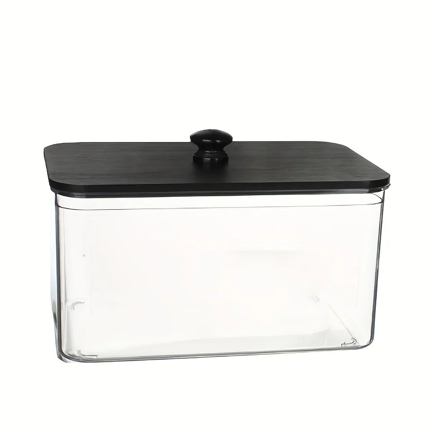 Clear Acrylic Storage Containers - 2 Pack