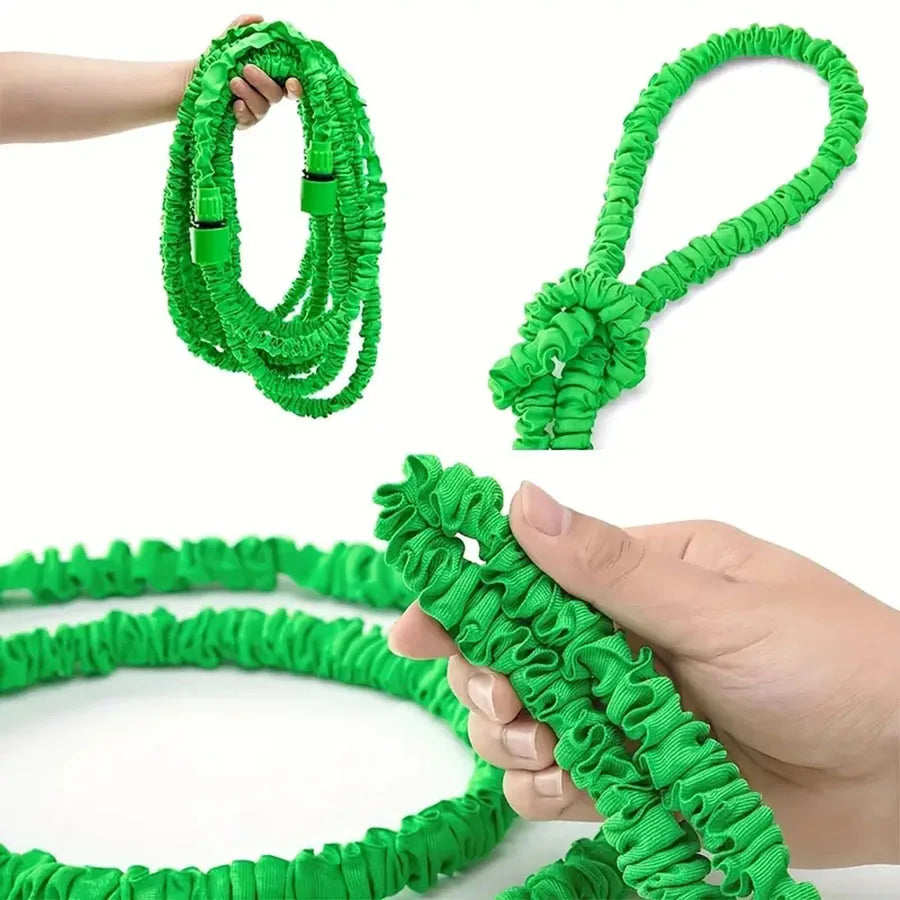 Expandable Garden Hose with Spray Nozzle