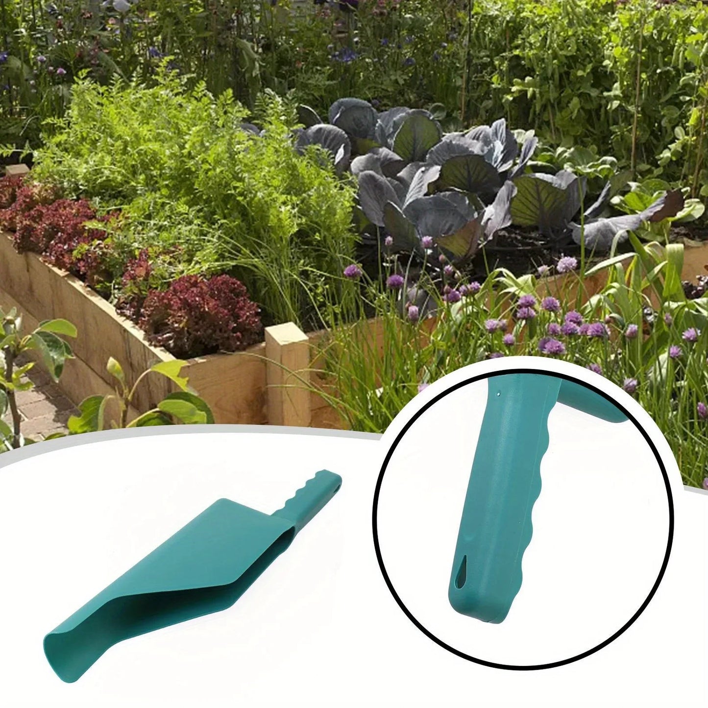 Gutter Getter Scoop - Flex Fit Roof Cleaning Tool for Dirt, Debris & Leaf Removal