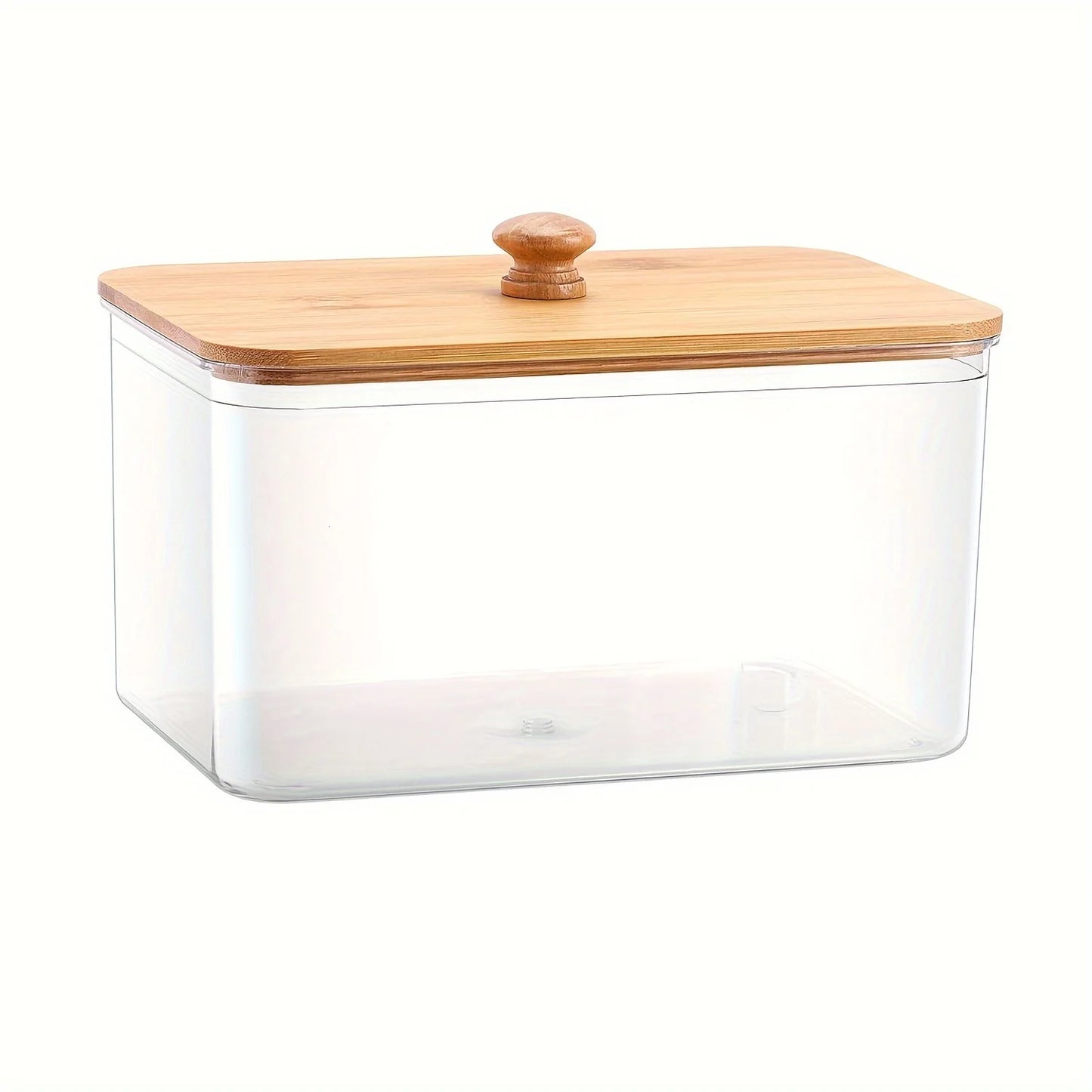 Clear Acrylic Storage Containers - 2 Pack