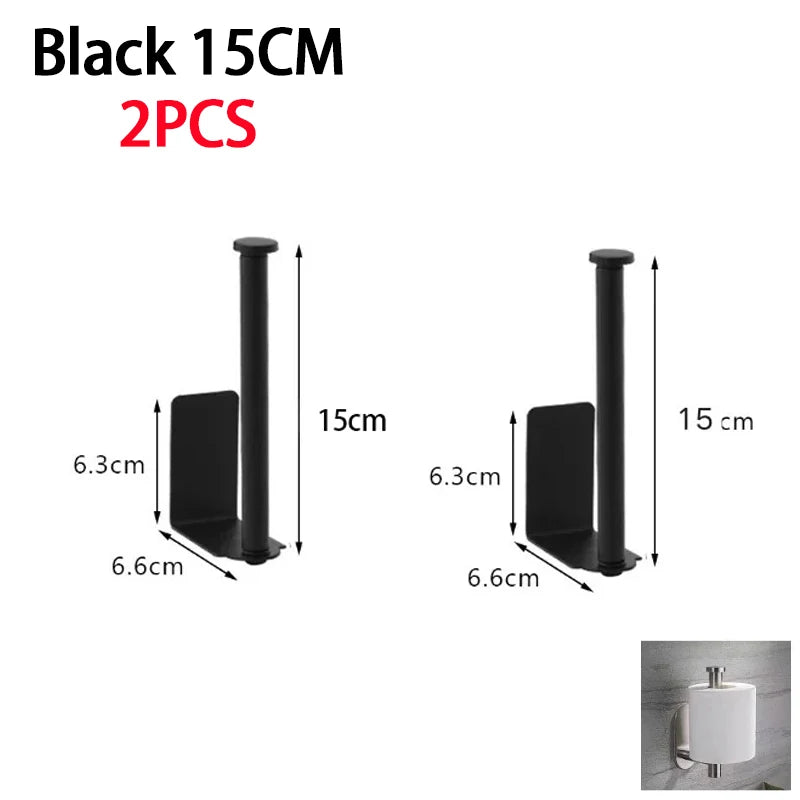 Under-Sink Paper Towel Holder - Stainless Steel Space-Saving Organizer