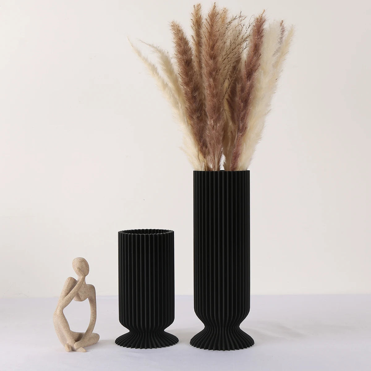 Modern Sculptural Vase - Minimalist Centerpiece