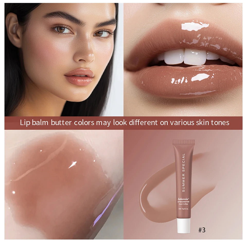 Lakerain Moisturizing Lip Butter Balm – Glossy Hydrating Finish