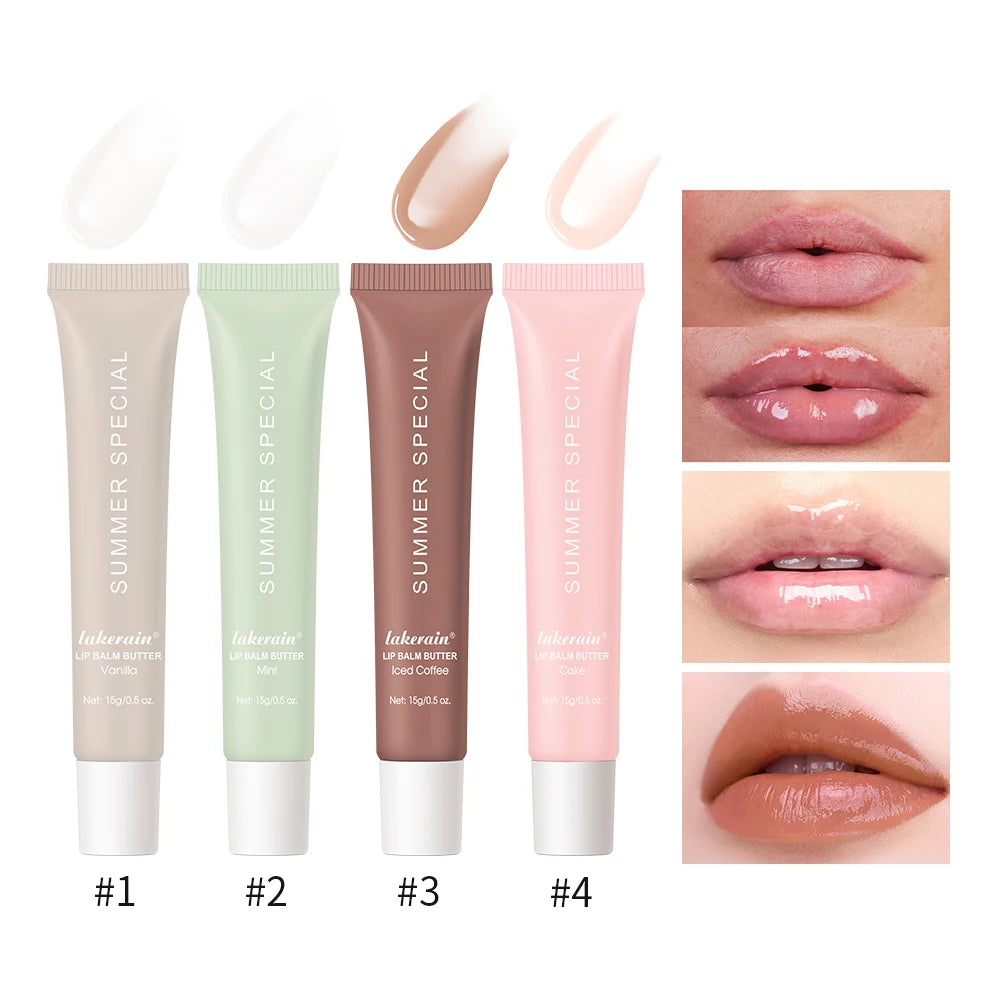 Lakerain Moisturizing Lip Butter Balm – Glossy Hydrating Finish