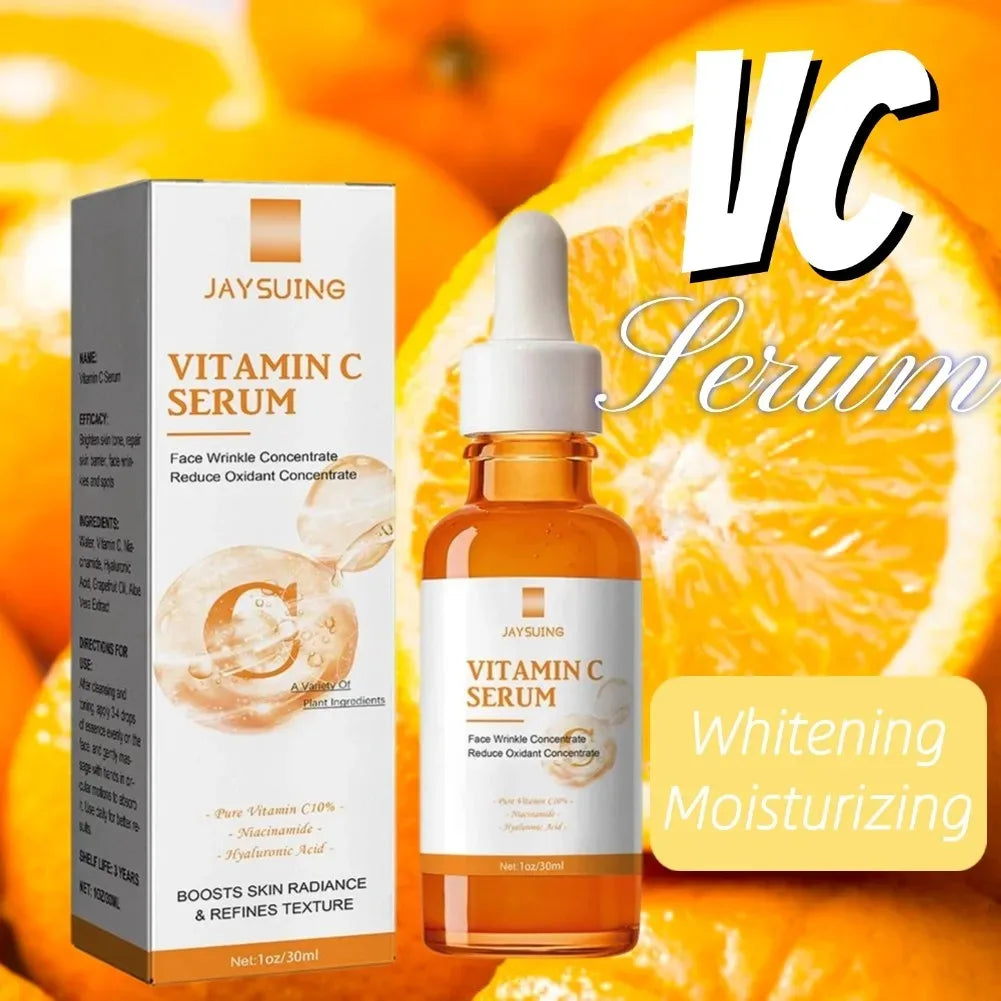 Vitamin C Face Serum - Anti-Aging Wrinkle Remover for Brightening & Firming (30ml)