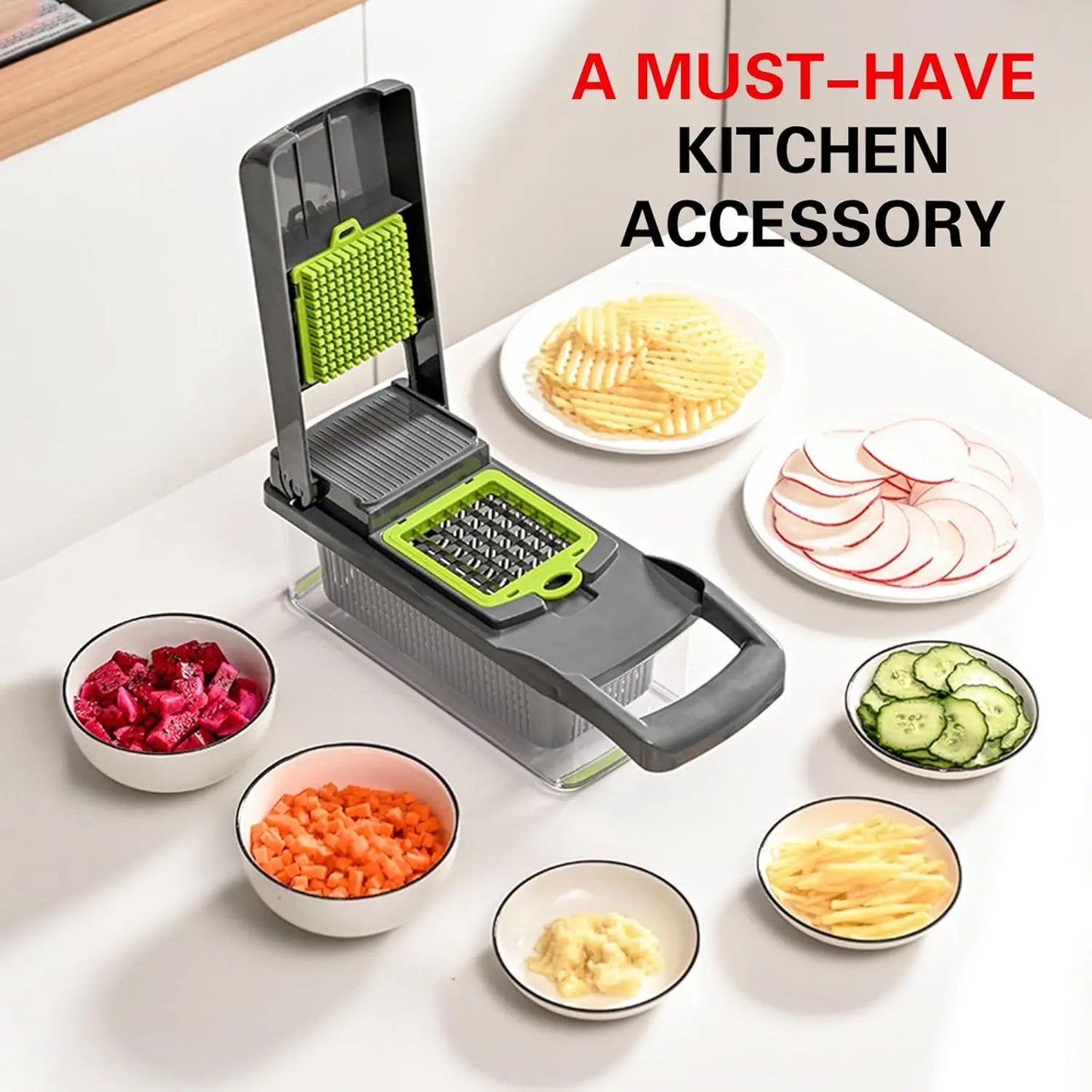 16-in-1 Pro Kitchen Slicer & Grater