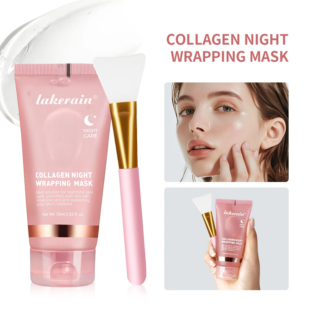 Hydrolyzed Collagen Overnight Face Mask - Anti-Aging Jelly Cream