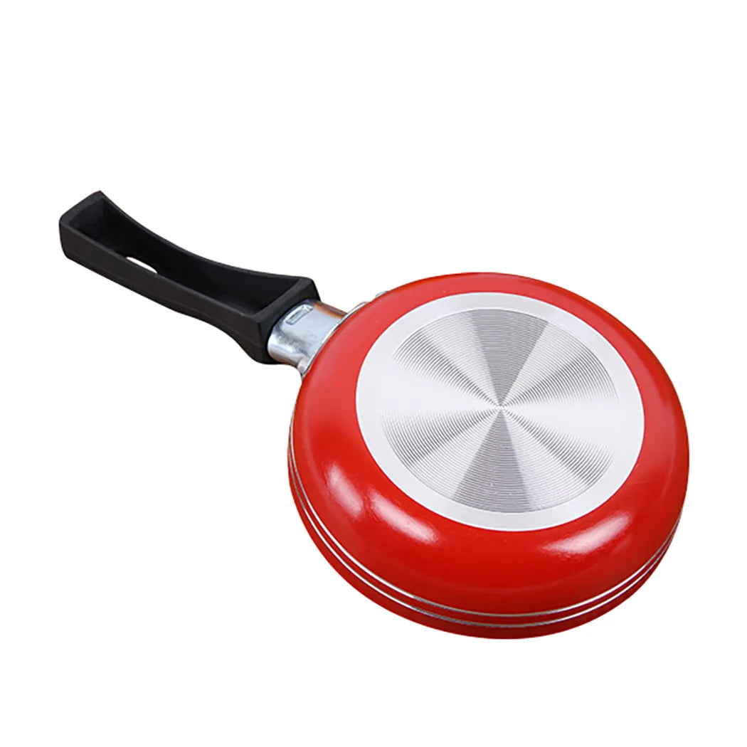 Non-Stick Mini Frying Pan Set - 12cm/14cm/16cm Steel Cookware