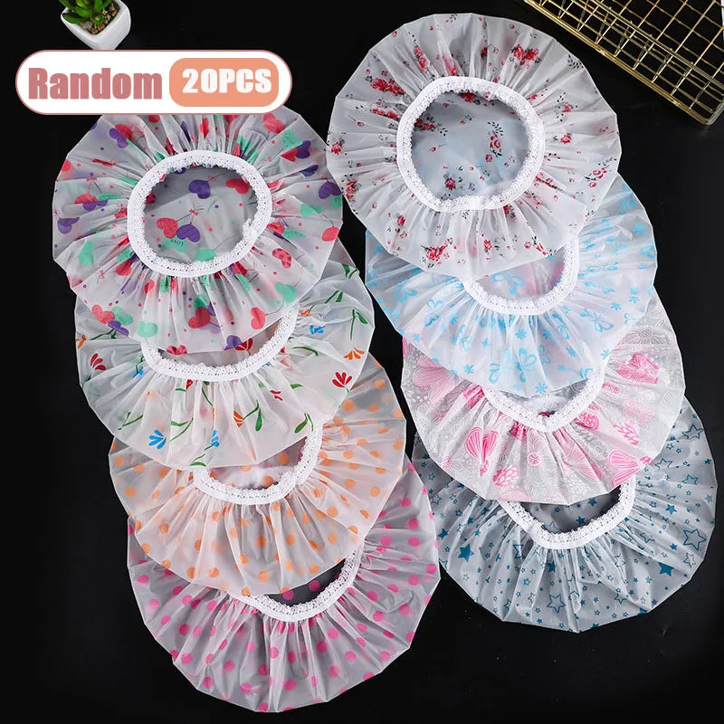 Waterproof Shower Cap - Thickened EVA Matte Design for Hair Protection