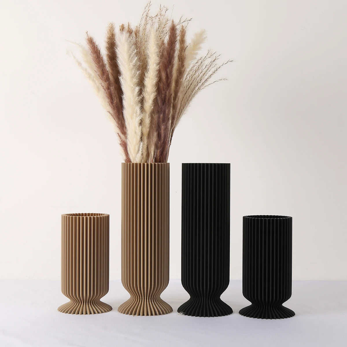 Modern Sculptural Vase - Minimalist Centerpiece