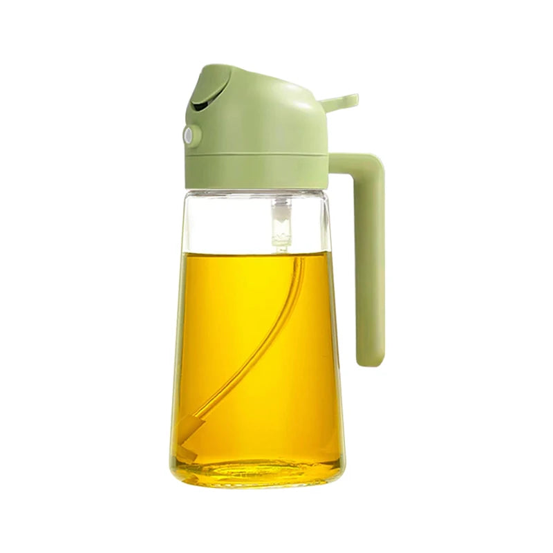 2-in-1 Oil Spray Bottle 500ml - Healthy Cooking Made Easy