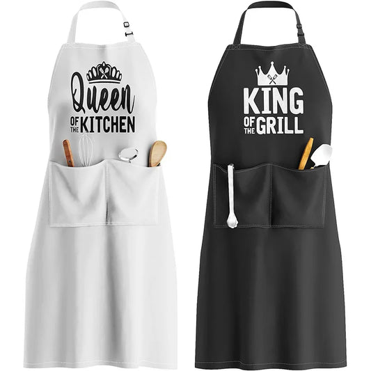 King of the Grill & Queen of the Kitchen Adjustable Cooking Apron