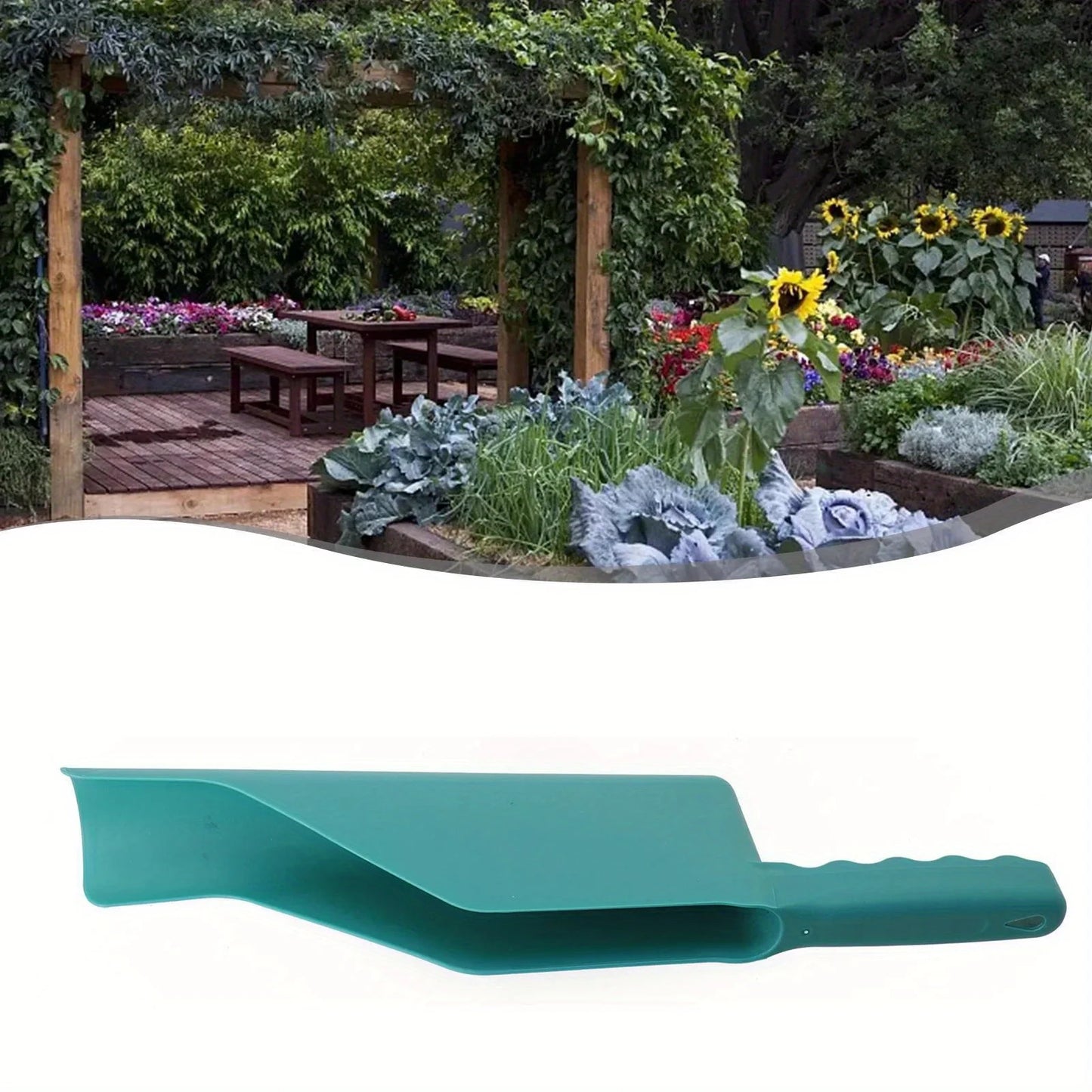 Gutter Getter Scoop - Flex Fit Roof Cleaning Tool for Dirt, Debris & Leaf Removal