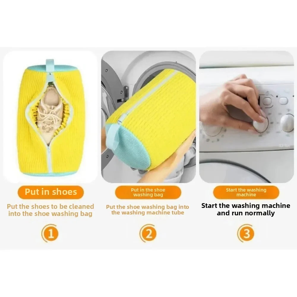 Padded Shoe Washing Bag
