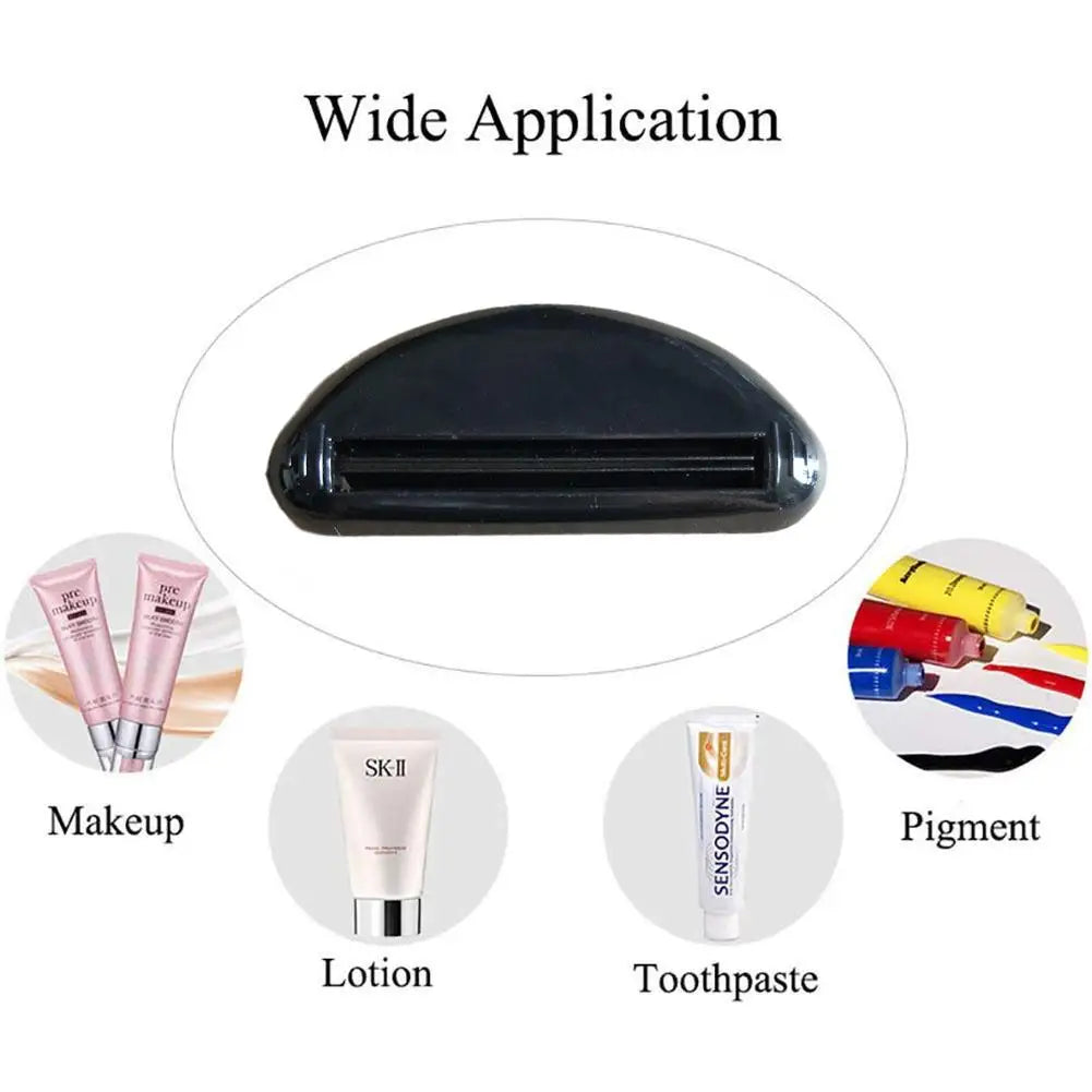 Multifunction Manual Toothpaste Dispenser - Cream Tube Squeezer & Extruding Clip for Bathroom