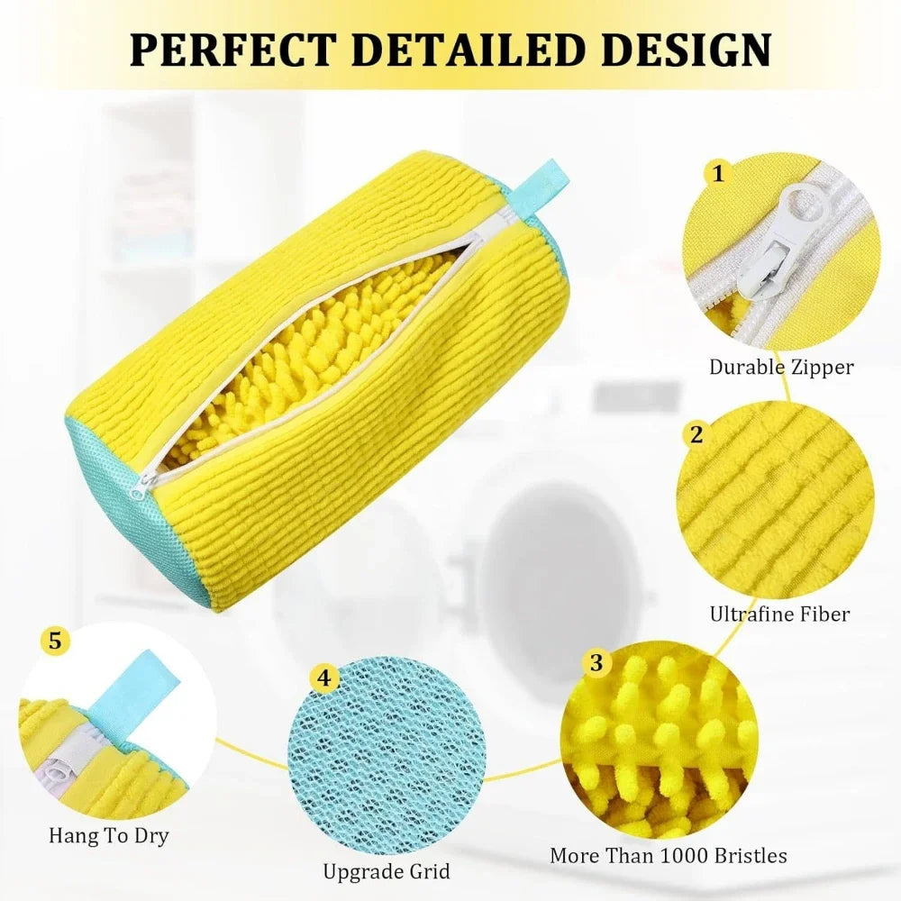 Padded Shoe Washing Bag