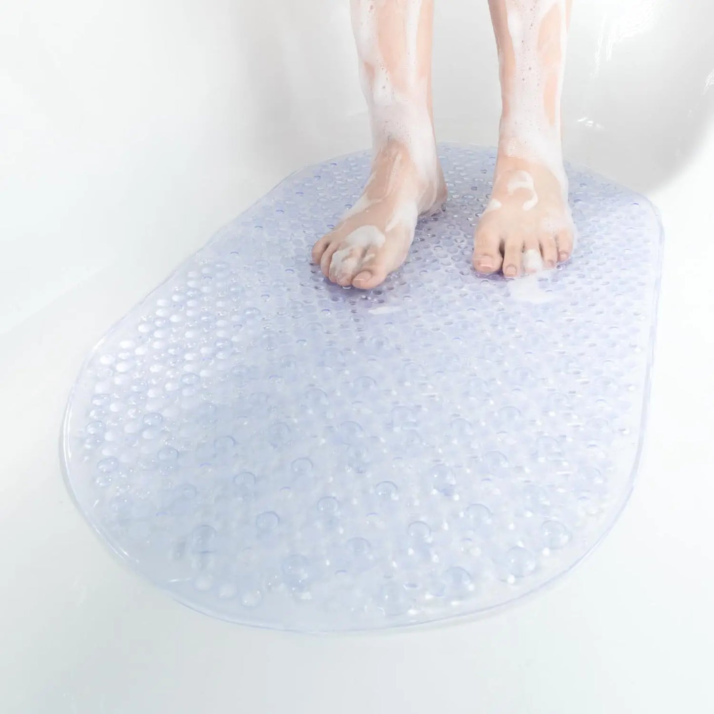 Non-Slip Shower Mat with Suction Cups - Cute Cartoon Bath Mat