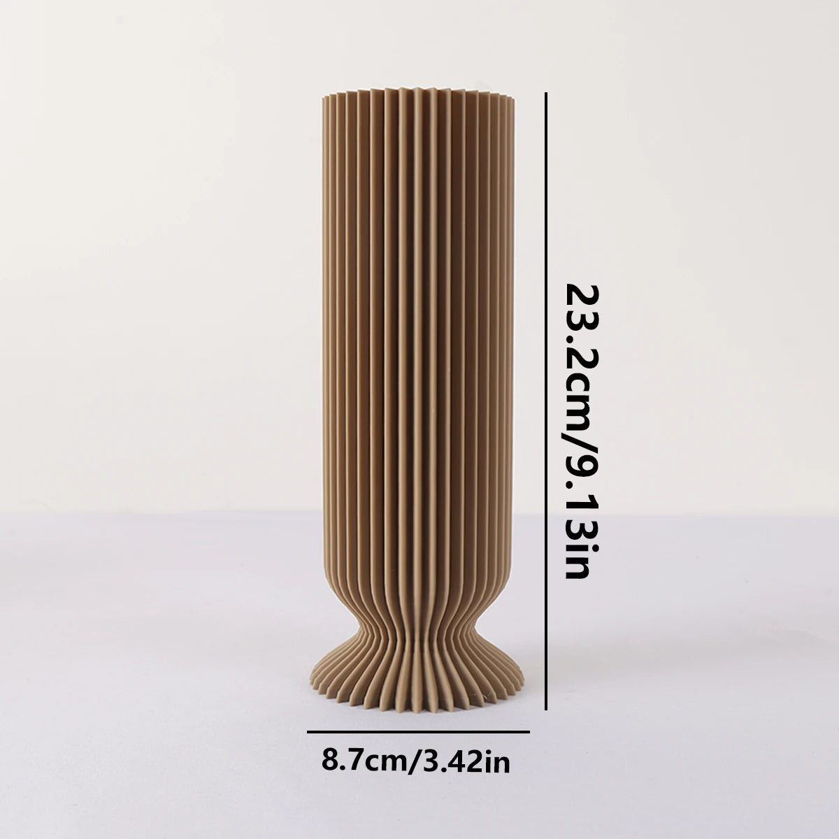 Modern Sculptural Vase - Minimalist Centerpiece
