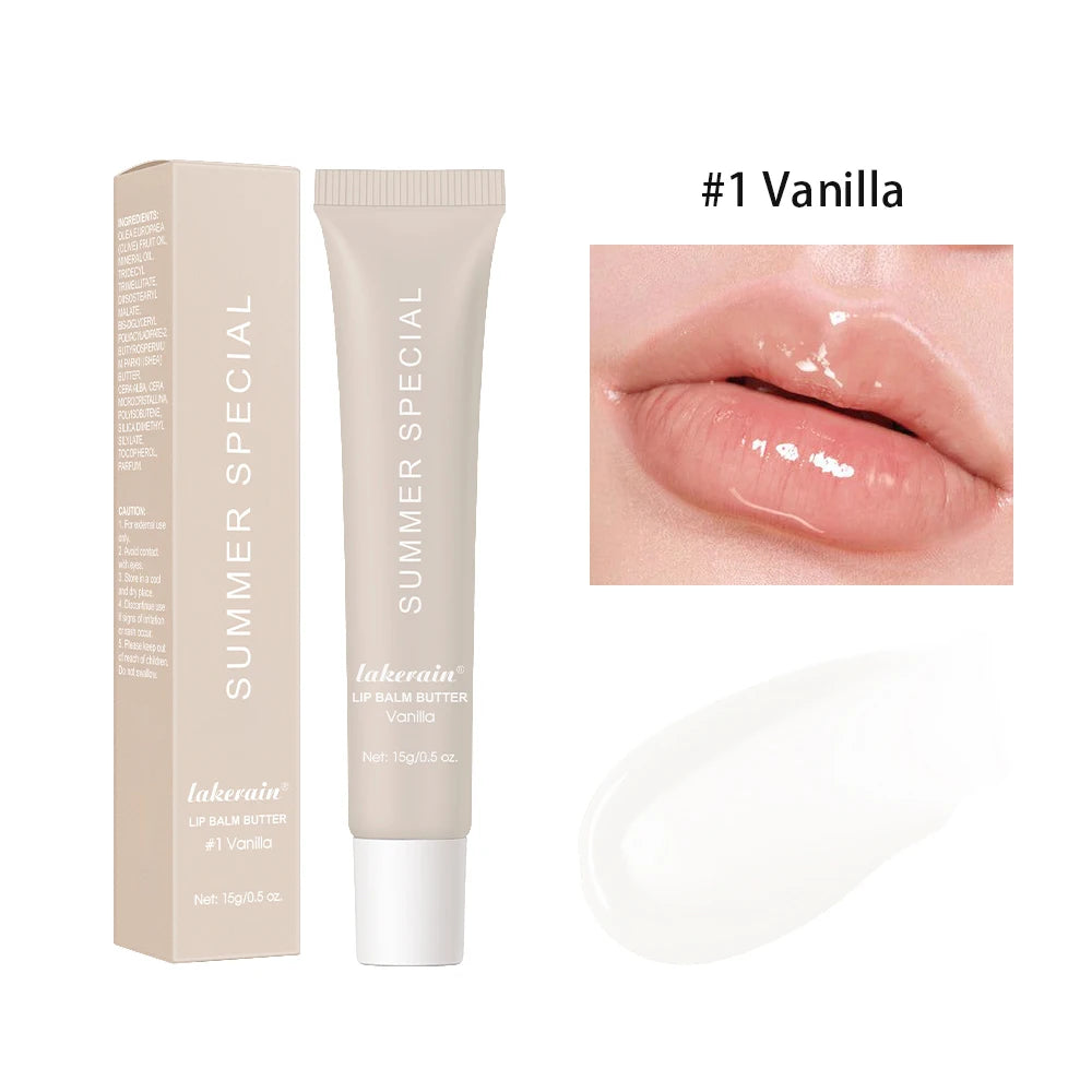 Lakerain Moisturizing Lip Butter Balm – Glossy Hydrating Finish
