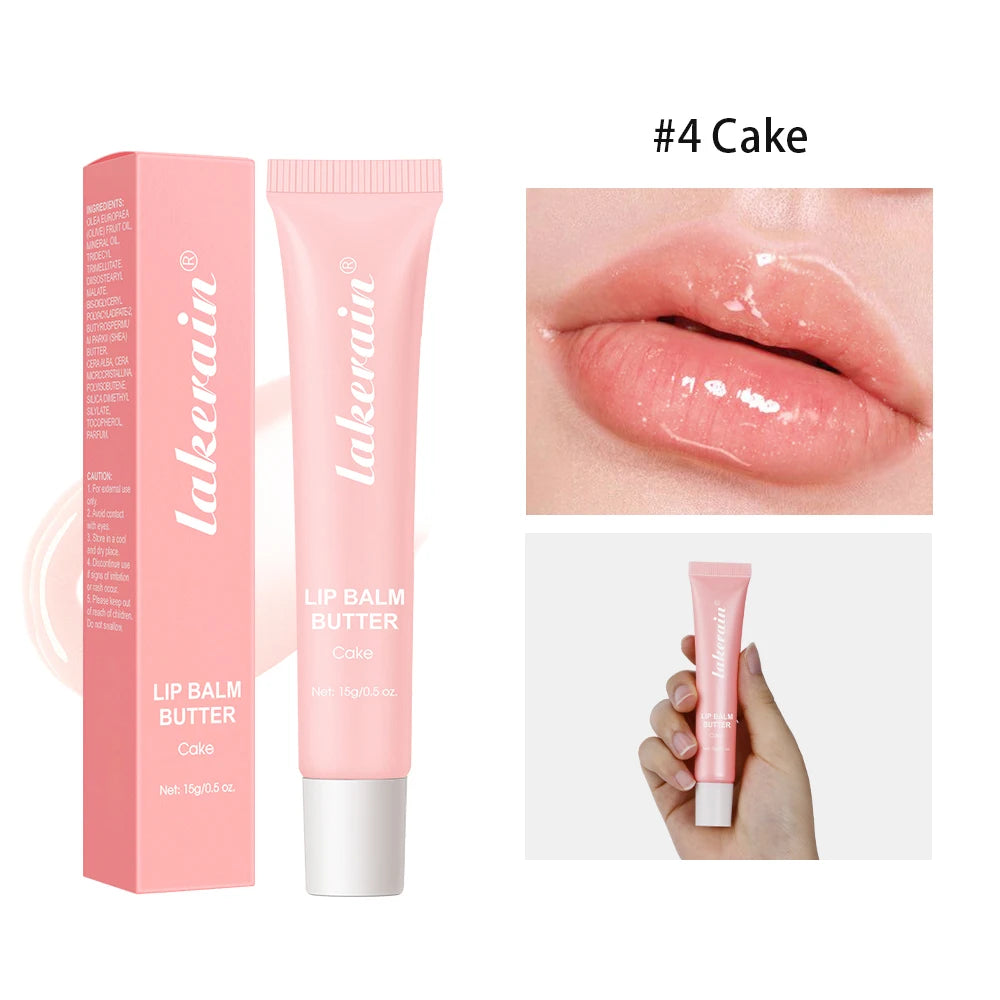Lakerain Moisturizing Lip Butter Balm – Glossy Hydrating Finish