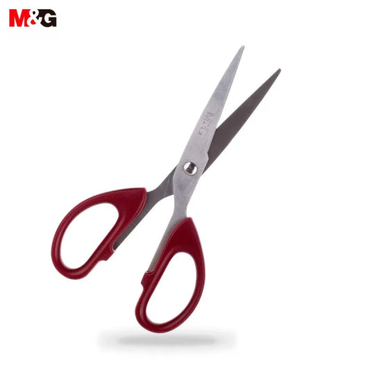 Professional Red Scissors 6.3" - Ultra Sharp M&G Office & Craft Tool