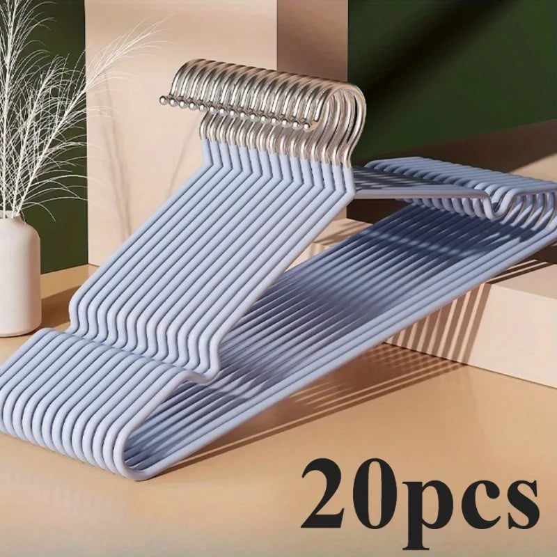 Heavy-Duty Metal Clothes Hangers Set