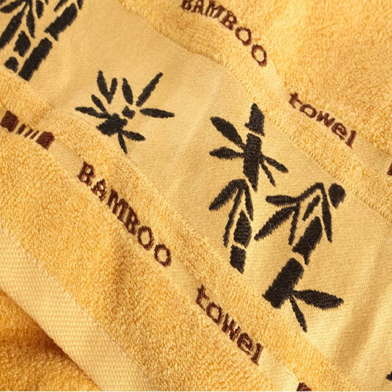 Bamboo Fiber Bath Towel Set — Soft, Quick-Dry & Absorbent Towels for Face & Body (1, 4 & 6 Piece)