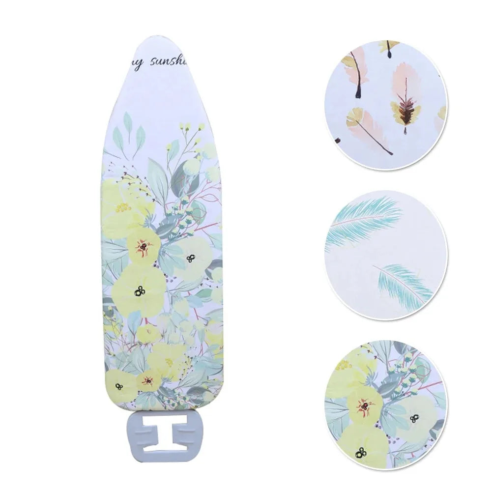 Extra Wide Ironing Board Cover - Heat Resistant Padded 140x50cm