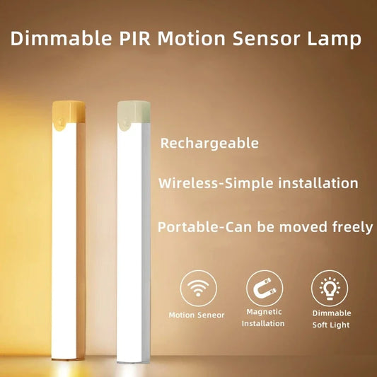 Rechargeable Motion Sensor LED Light - Automatic Cabinet & Closet Lighting