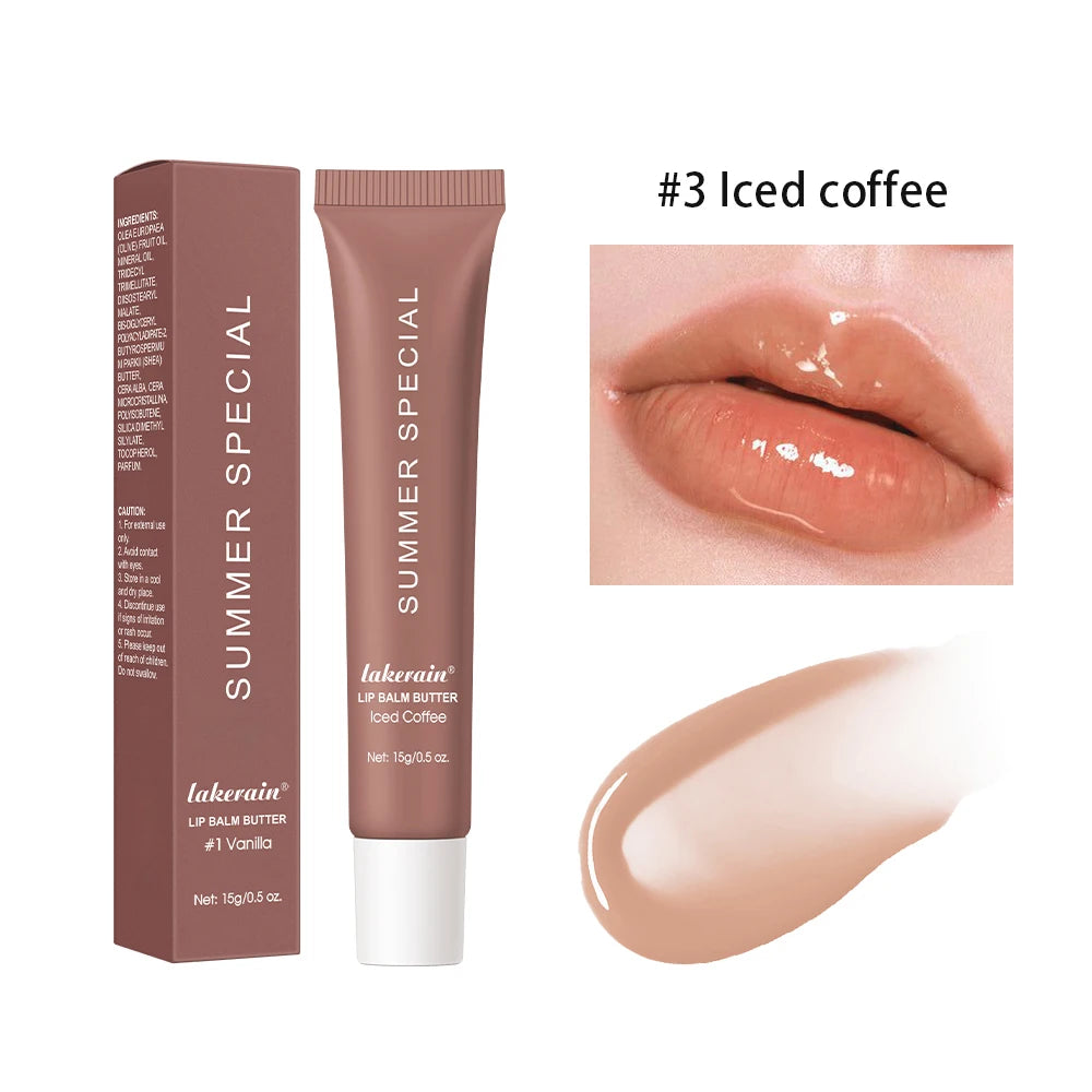 Lakerain Moisturizing Lip Butter Balm – Glossy Hydrating Finish