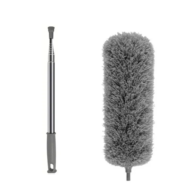 Multifunctional Retractable Duster - Bendable Head for High Ceilings, Furniture & Car Cleaning