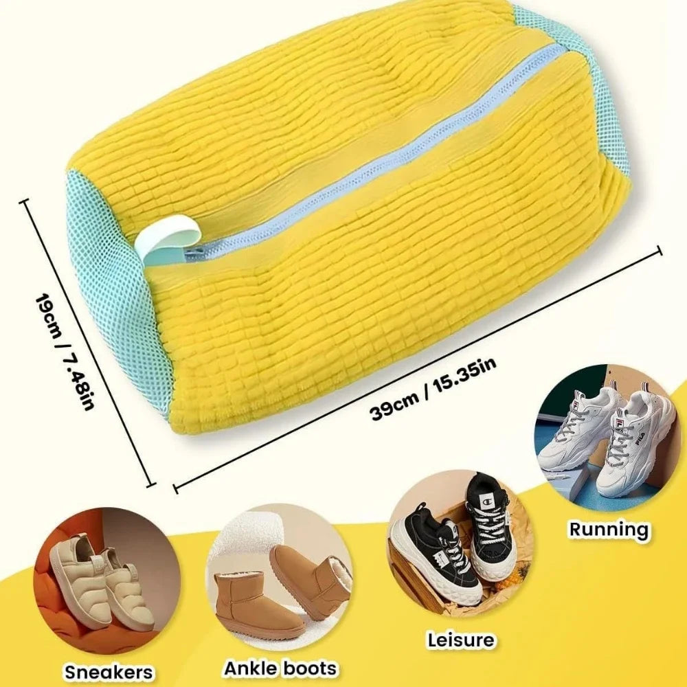 Padded Shoe Washing Bag