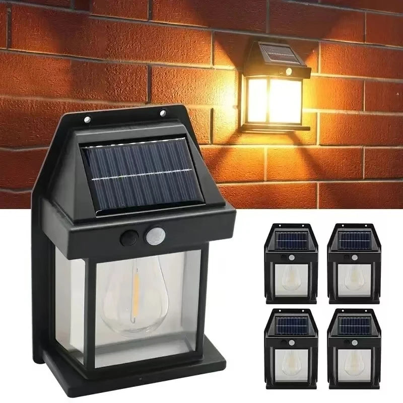 Powerful Outdoor Solar Lamp - Waterproof LED Garden Streetlight for Yard & Pathway Lighting