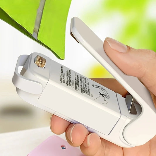 Mini Heat Bag Sealer - Portable Thermal Food Bag Sealing Machine for Kitchen Storage