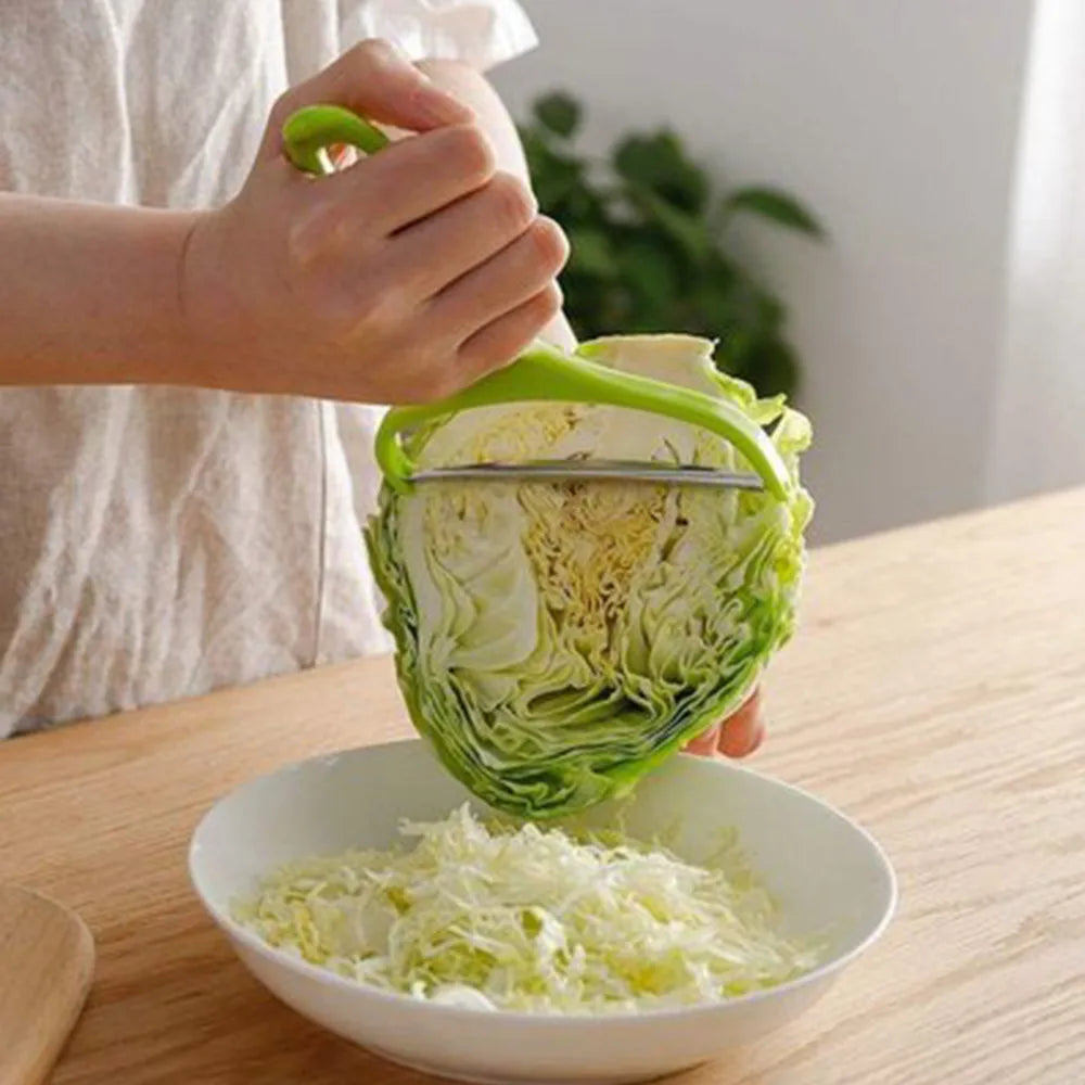 Stainless Steel Vegetable Peeler - Wide Mouth Multi-Purpose Grater & Slicer for Kitchen