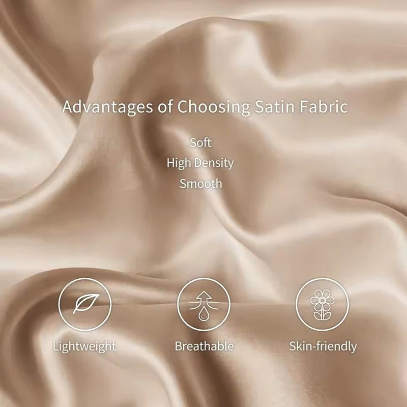 Luxury Satin Pillowcase - Hair & Skin Beauty Sleep Essential