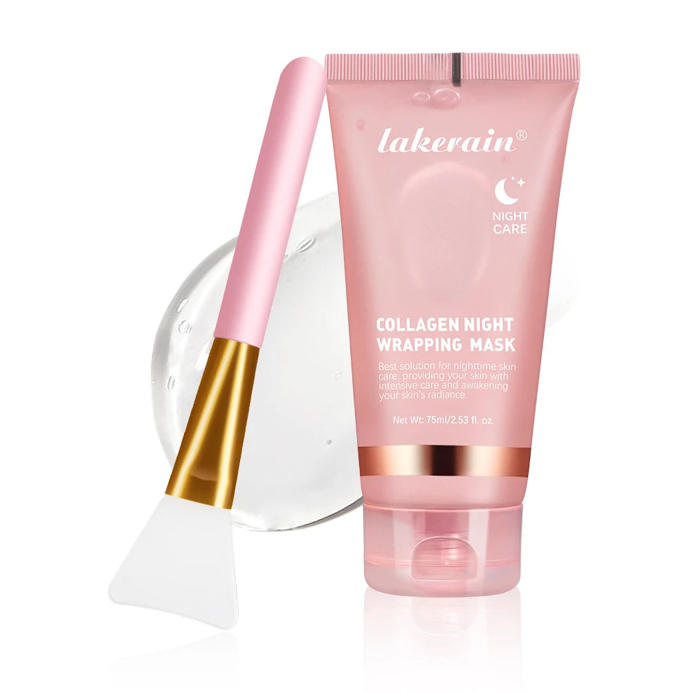 Hydrolyzed Collagen Overnight Face Mask - Anti-Aging Jelly Cream