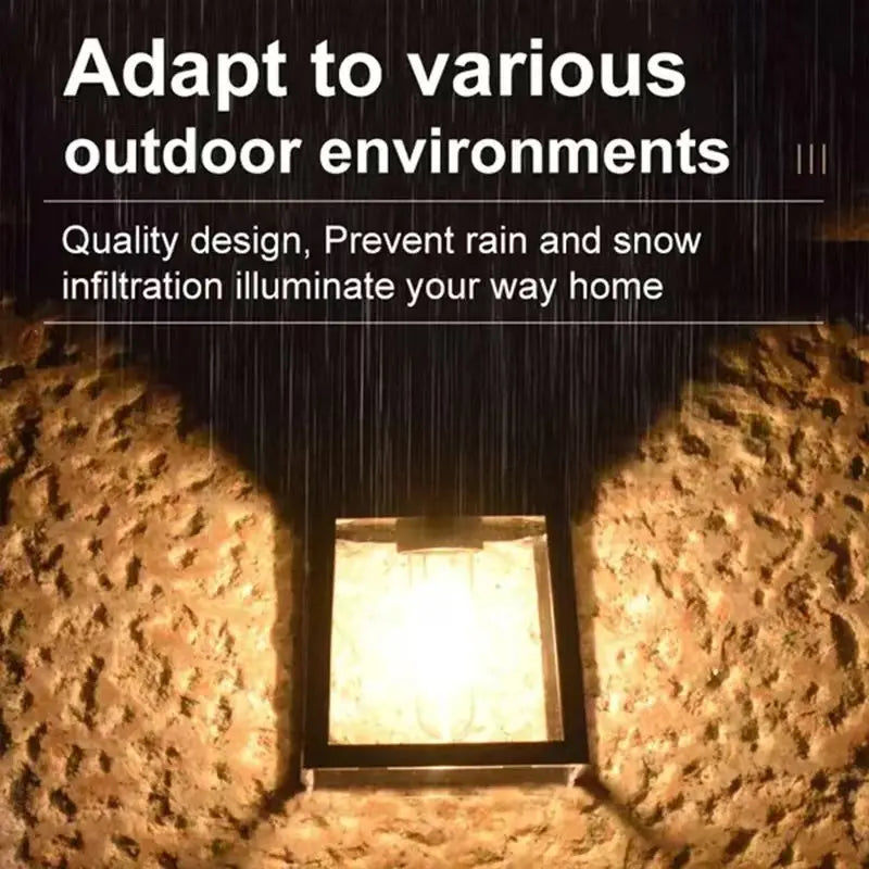 Powerful Outdoor Solar Lamp - Waterproof LED Garden Streetlight for Yard & Pathway Lighting
