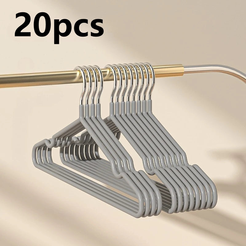 Heavy-Duty Metal Clothes Hangers Set