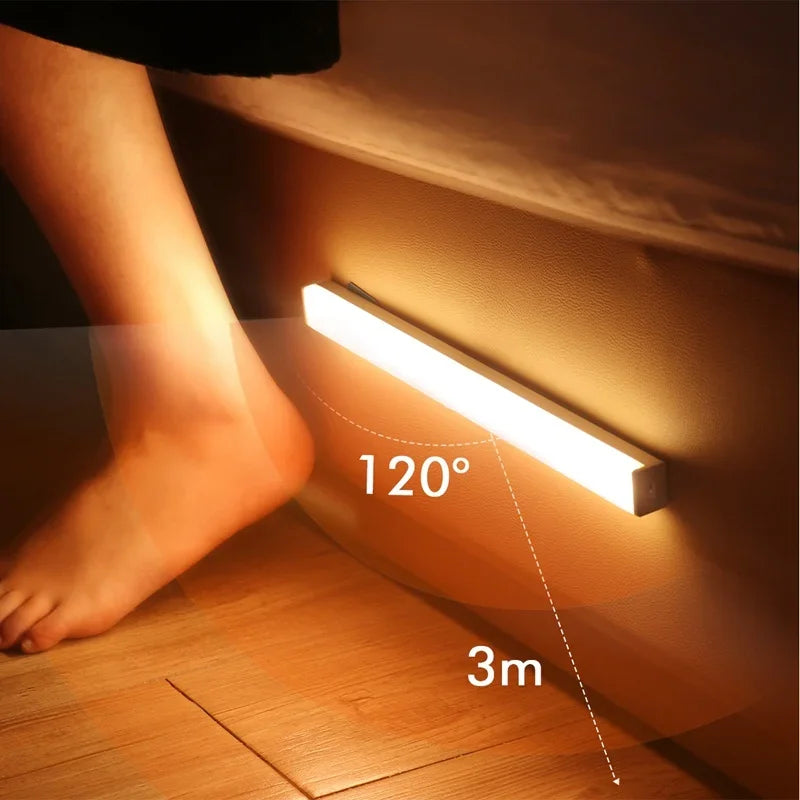 Rechargeable Motion Sensor LED Light - Automatic Cabinet & Closet Lighting